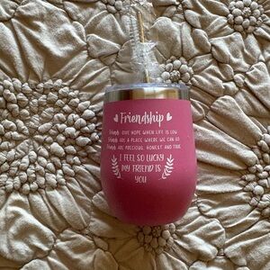 Pink Friendship Insulated Tumbler
